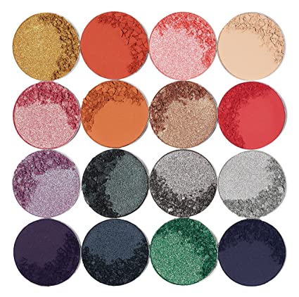 Juvia’s Place Purples, Reds, Pinks Eyeshadow Palette – Professional Eye Makeup, Pigmented Eyeshadow Palette, Makeup Palette for Eye Color & Shine, Pressed Eyeshadow Cosmetics, Shades of 16