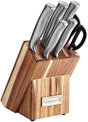 Artiste Collection Cutlery Knife Block Set, Stainless Steel