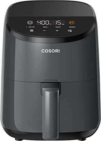 COSORI Pro II Smart Air Fryer 5.8QT 12-in-1 cooker (Unlimited Online Recipes) , Stage Cooking, Customizable Presets, 3-Way Control, Works with Alexa & Google Assistant, Dishwasher-Safe Square Basket