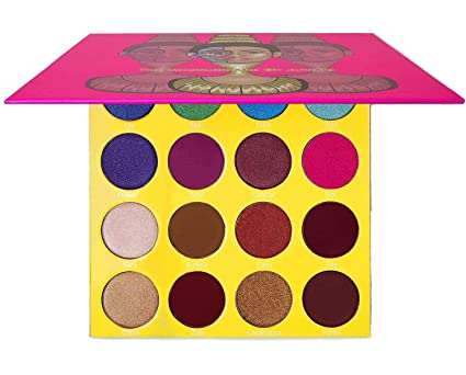 Juvia’s Place Purples, Reds, Pinks Eyeshadow Palette – Professional Eye Makeup, Pigmented Eyeshadow Palette, Makeup Palette for Eye Color & Shine, Pressed Eyeshadow Cosmetics, Shades of 16