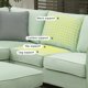 Churanty Modular Sectional Sofa with Storage Ottoman Couch L Shape Corner Sofa Sets 7 Seats Fabric Couch for Living Room, 112 * 87 inch