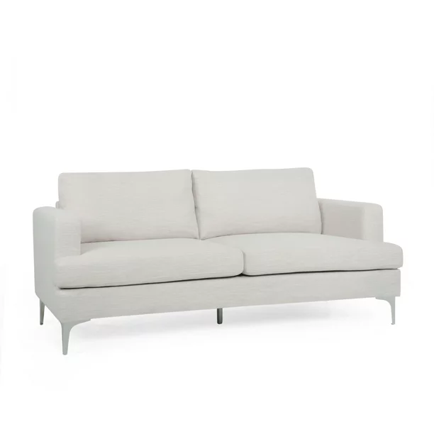 Noble House Cadyn Fabric 3 Seater Sofa