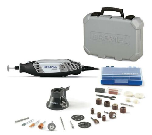 Dremel 3000-DR-RT 1.2 Amp Variable Speed Rotary Tool Kit/ FREE Carry Case