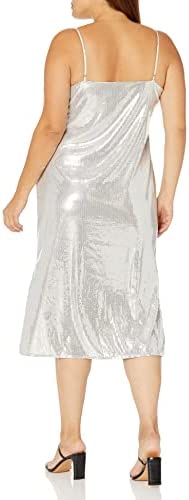 The Drop Women’s Zayne Holiday Shine Slip Dress