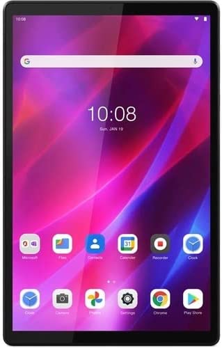 Click image to open expanded view Lenovo Tab K10 TB-X6C6F Tablet – 10.3″ WUXGA – Helio P22T Octa-core (8 Core) 1.80 GHz – 4 GB RAM – 64 GB Storage – Android 11 – Abyss Blue