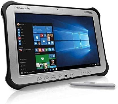 Panasonic Toughpad FZ-G1, Intel Core i5-4310U 2.0GHz, 8GB, 256GB SSD, 10.1 WUXGA Multi Touch + Digitizer, WiFi, Bluetooth, Webcam, Rear Cam, Windows 10 Pro, 4G LTE, Dedicated GPS (Renewed)