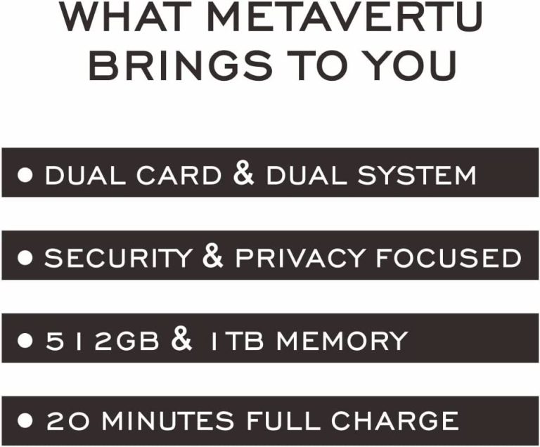 METAVERTU Web3 Cell Phone,5G Unlocked Smartphone with Vshot NFT 64MP Camera Dual Nano-Sim Luxury os & Web3.0 os 12G RAM + 512G ROM + 10T IPFS Storage (Carbon Fiber-Black, 12+512G)