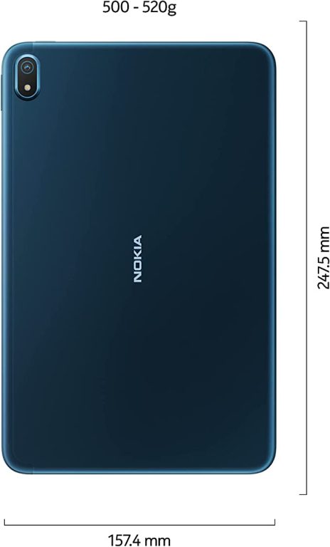 Nokia T20 | Android 11 | 10-Inch Screen | Tablet | US Version | 4/64GB | 8MP Camera | Ocean Blue