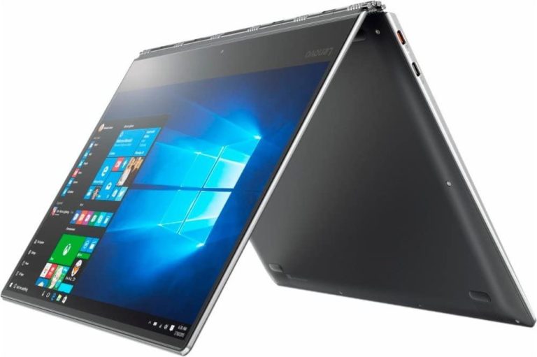 Lenovo Yoga 910 Business 14″ 2 in 1 Full HD IPS Touchscreen Laptop/Tablet, Intel Dual-Core i7-7500U up to 3.5GHz 8GB DDR4 256GB SSD Backlit Keyboard 802.11ac Bluetooth USB Type-C Win 10