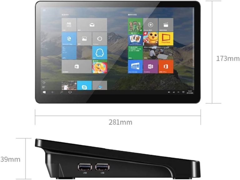 2020 New Pipo X15 Mini PC 8GB 128GB SSD 11.6 inch 1920 * 1080 Intel Core i3-5005U RS232 RJ45 HDMI Bluetooth 6 USB Tablet Computer, Mini Box