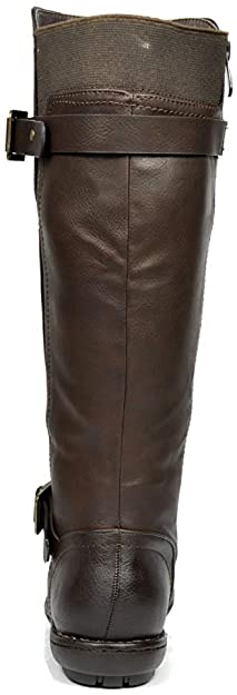 DREAM PAIRS Women’s Faux Fur-Lined Knee High Winter Boots