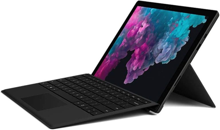 Microsoft Surface Pro 6 (Intel Core i5, 8GB RAM, 256GB) – Microsoft Surface Pro Black Signature Type Cover- Black