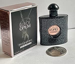 Yves Saint Laurent Black Opium Eau De Prfum .25oz Mini by Yves Saint Laurent