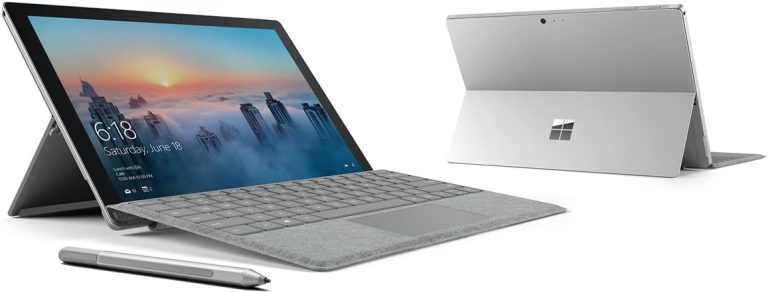 Microsoft Surface Pro 4 (Intel Core i5, 4GB RAM, 128GB) with Windows 10 Anniversary, Silver