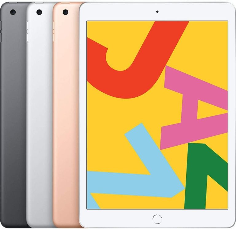 Apple iPad (7th Gen.) – 128GB – WiFi – Gold (Renewed Premium)