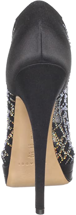 Casadei Women’s 8028 Jeweled Peeptoe Platform Pump