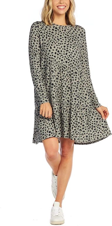 Mud Pie Minnie Tiered Womens Dress