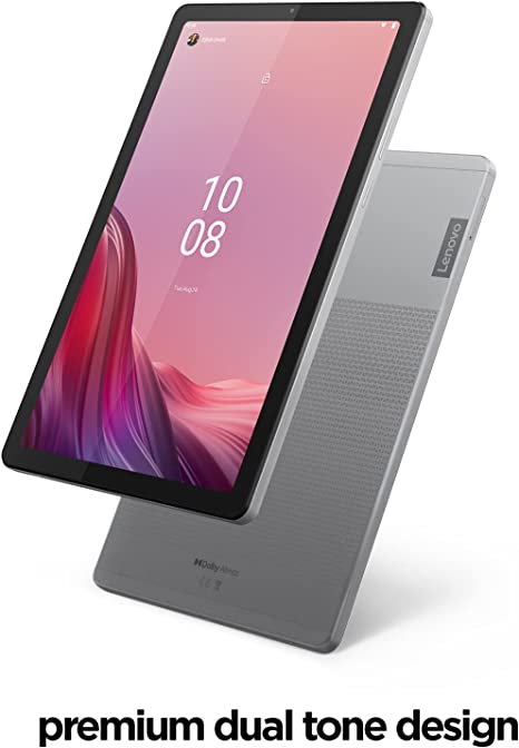 Lenovo Tab M9-2023 – Long Battery Life – 9″ HD – Front 2MP & Rear 8MP Camera – 3GB Memory – 32GB Storage – Android 12 or Later