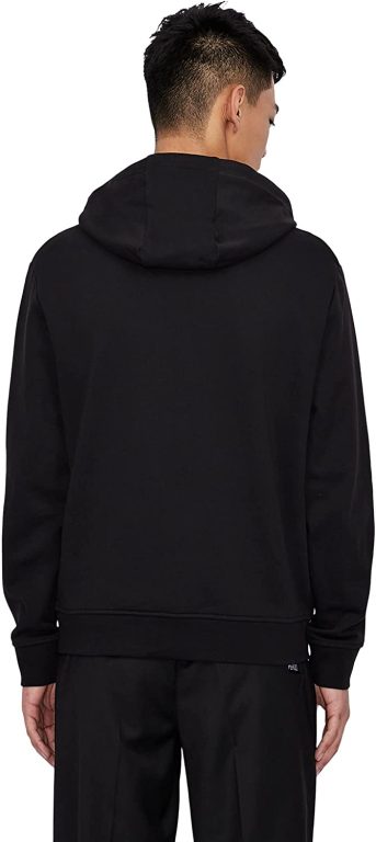 A|X ARMANI EXCHANGE Men’s Icon Project Embroidered Logo Hooded Sweatshirt