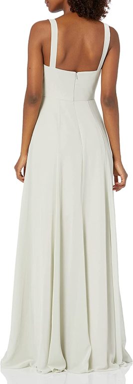 Jenny Yoo Women’s Harris Sweetheart Neckline a Line Chiffon Dress