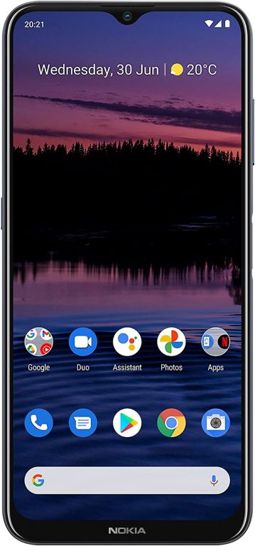 Nokia G20 | Android 11 | Unlocked Smartphone | 3-Day Battery | 4/128GB | 6.52-Inch Screen | 48MP Quad Camera | Polar Night Visit the Nokia Store