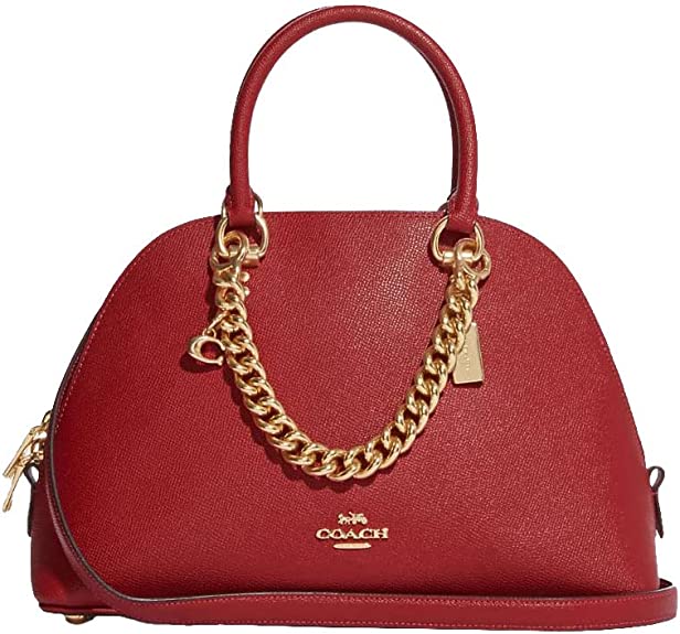 COACH Women’s Katy Satchel in Crossgrain Leather