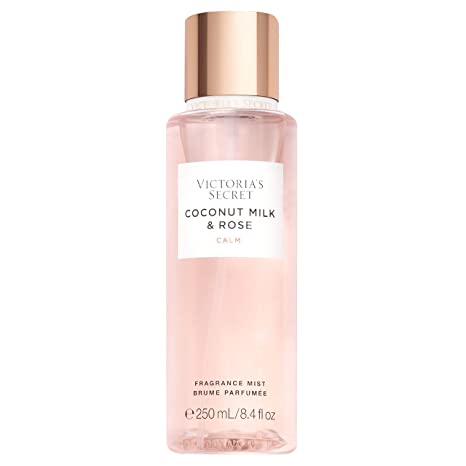 Victoria’s Secret Coconut Milk and Rose Body Mist for Women, Perfume with Notes of Coconut Milk and Rose, Womens Body Spray, Feel Calm Women’s Fragrance – 250 ml / 8.4 oz