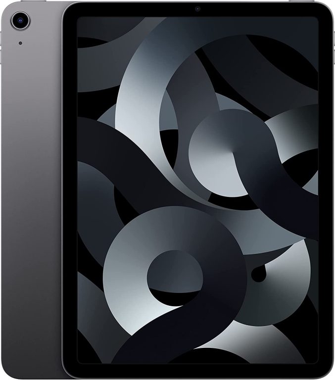 Apple 2022 iPad Air (10.9-inch, Wi-Fi, 256GB) – Space Gray (5th Generation)