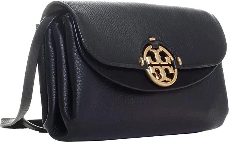 Tory Burch Miller Women’s Pebbled Leather Crossbody Wallet