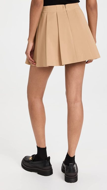 Rebecca Taylor Women’s Military Cotton Mini Skirt