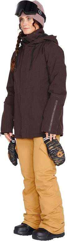 Volcom Women’s Sherwin Insulated Snowboard Ski Winter Hooded Jacket