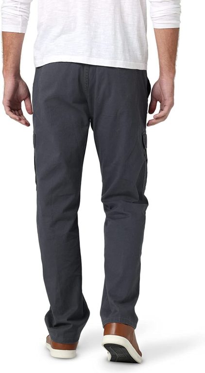 Wrangler Authentics Men’s Relaxed Fit Stretch Cargo Pant