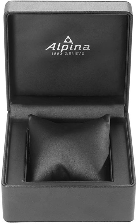 Alpina Men’s Startimer Pilot Chronograph Big Date Watch, Swiss Quartz Movement, Sapphire Crystal 44mm