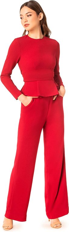 Dress the Population Womens Andreas Two-piece Set