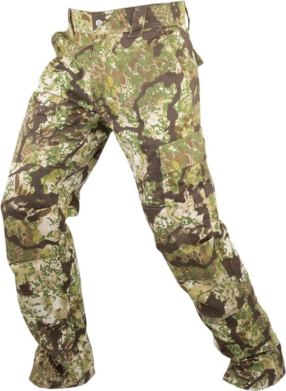 Kryptek Men’s Stalker Pant, Stealthy Camo Hunting Pant