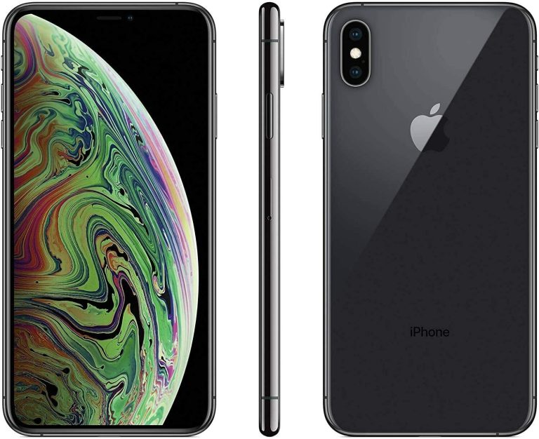 Apple iPhone XS Max, 64GB, Space Gray – Unlocked (Renewed Premium)