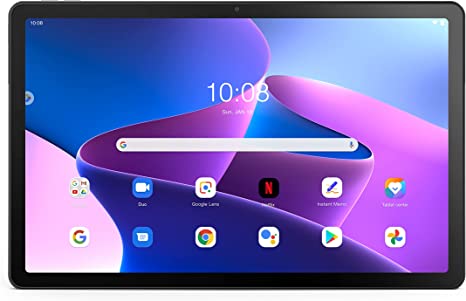 Lenovo Tab M10 Plus (3rd Gen) – 2022 – Long Battery Life – 10″ FHD – Front & Rear 8MP Camera – 4GB Memory – upto128GB Storage – Android 12 or Later