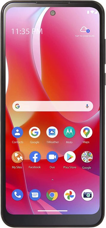 Total by Verizon Motorola Moto g Power, 64GB, Black – Prepaid Smartphone (Locked)