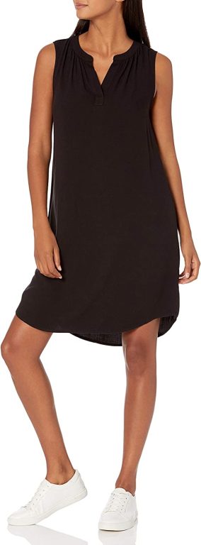 Amazon Essentials Women’s Sleeveless Woven Shift Dress