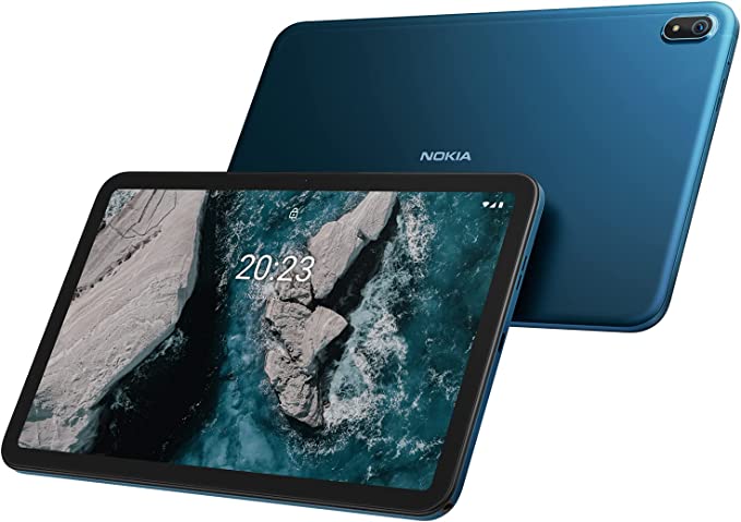 Nokia T20 | Android 11 | 10-Inch Screen | Tablet | US Version | 4/64GB | 8MP Camera | Ocean Blue