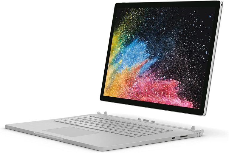 Microsoft Surface Book 2, 128GB, 13.5″, Windows 10 Pro, Core i5, 8GB RAM -Silver