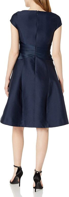 HALSTON Women’s Satin Insert Dress