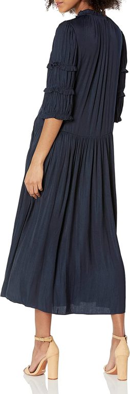 Rebecca Taylor Women’s Pleated Sleeve Dress