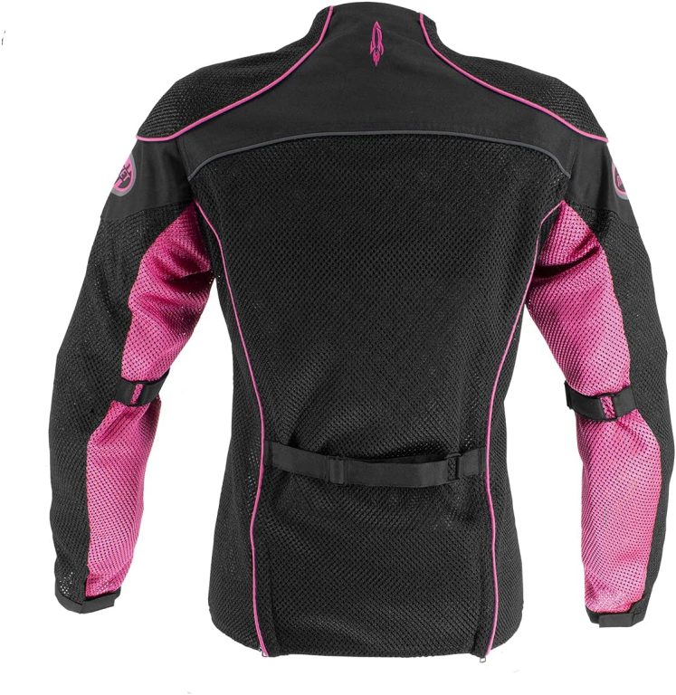 Joe Rocket Women’s Majestic Jacket (Pink/Black, 2D)