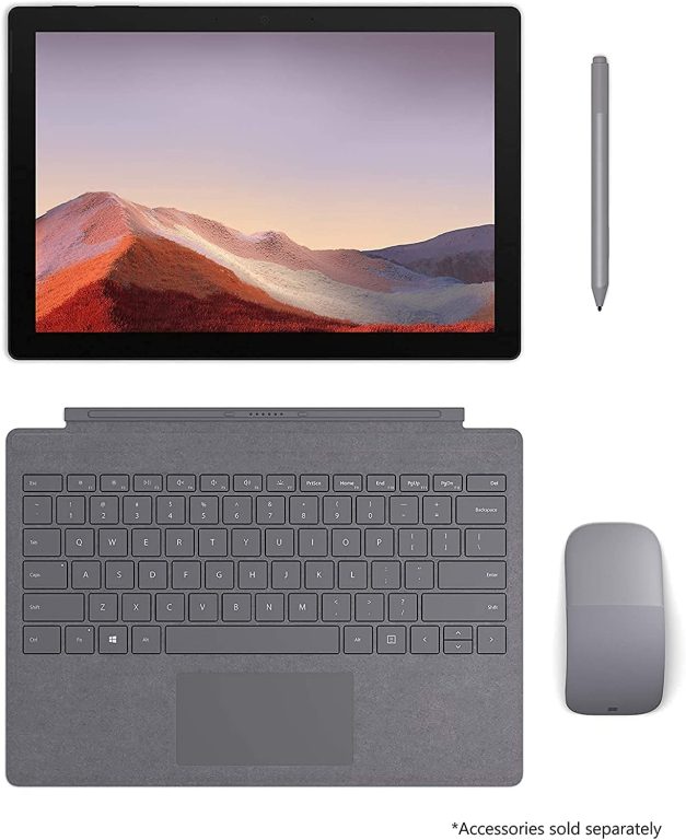 Microsoft Surface Pro 7 12.3 Intel Core i5 8GB RAM 256GB SSD PUV-00016 (Renewed)