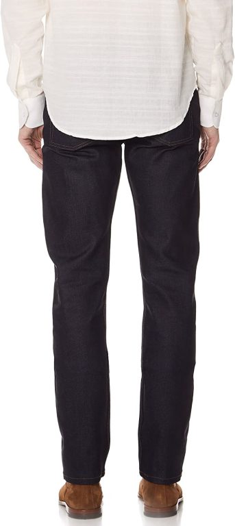 Naked & Famous Denim Men’s Weird Guy Tapered Fit Jeans in Nightshade Stretch Selvedge