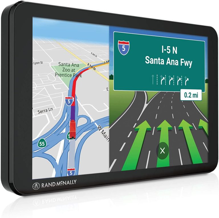 Rand McNally TND Tablet 85 8-inch GPS Truck Navigator with Built-in Dash Cam, Easy-to-Read Display and Custom Truck Routing, Black