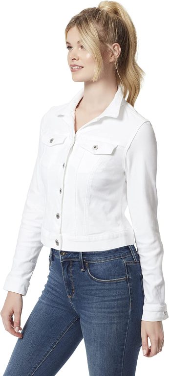 Gloria Vanderbilt Women’s Superloved Pixie Crop Jean Jacket