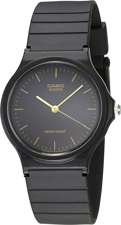 Casio Men’s MQ24-1E Black Resin Watch