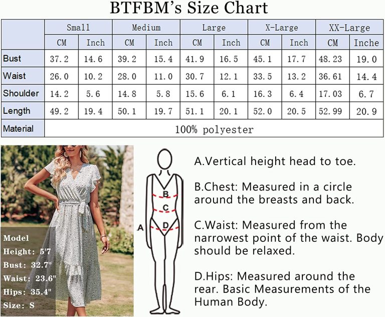 BTFBM Women Summer Bohemian Floral Casual Wrap V Neck Ruffle Cap Sleeveless Belt A-Line Pleated Hem Swing Midi Sun Dress